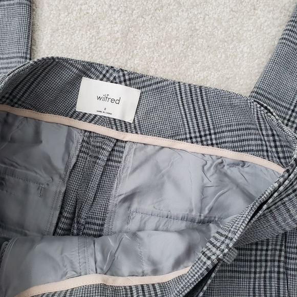 Wilfred  tie-front plaid crepe pant - Picture 14 of 14